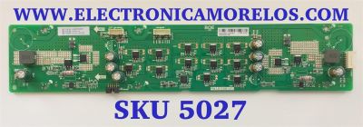 LED DRIVER PARA TV VIZIO / NUMERO DE PARTE 66101-03595 / PW.LD172W1671 / 4300039280 / A19100821-0102907 / MODELO V655-H9 LINIZC / V655-H9